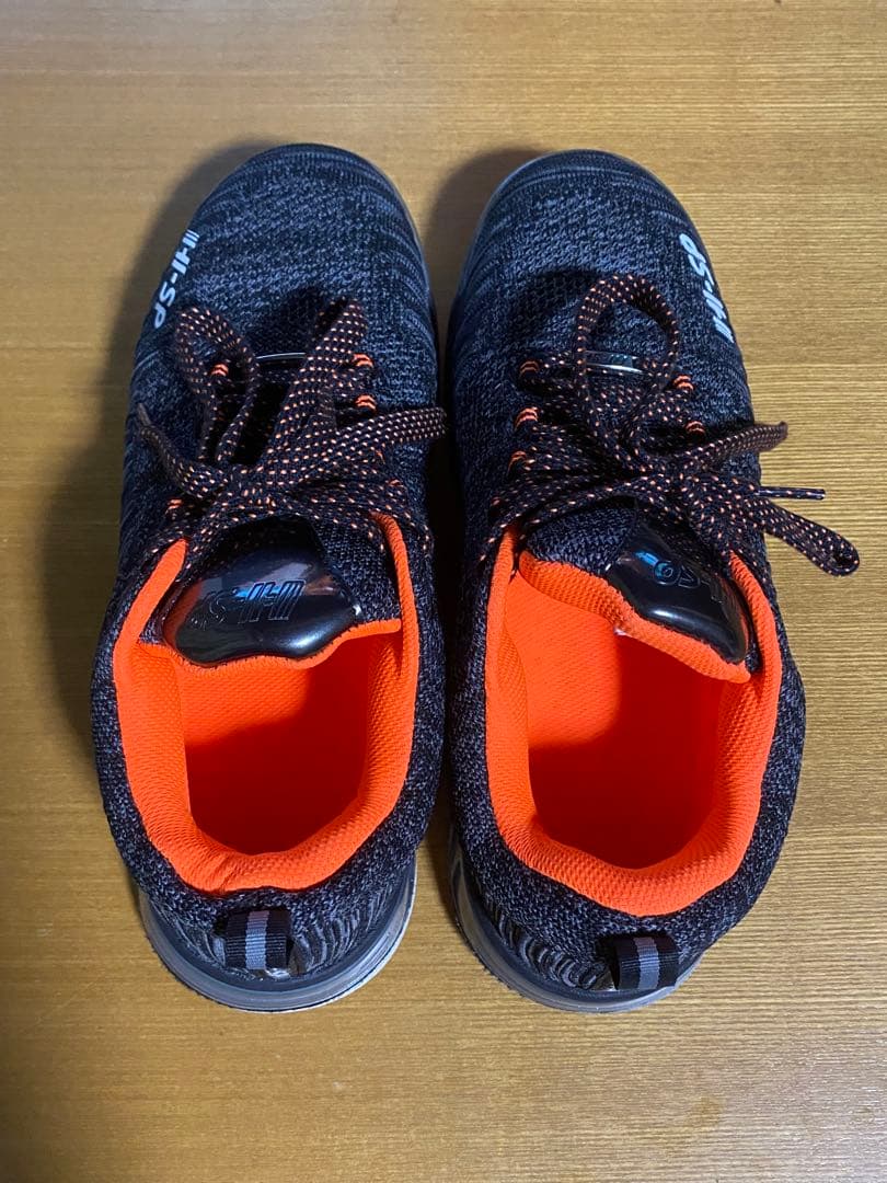 ＜美品＞HI-SP ボウリングシューズ黒/オレンジ