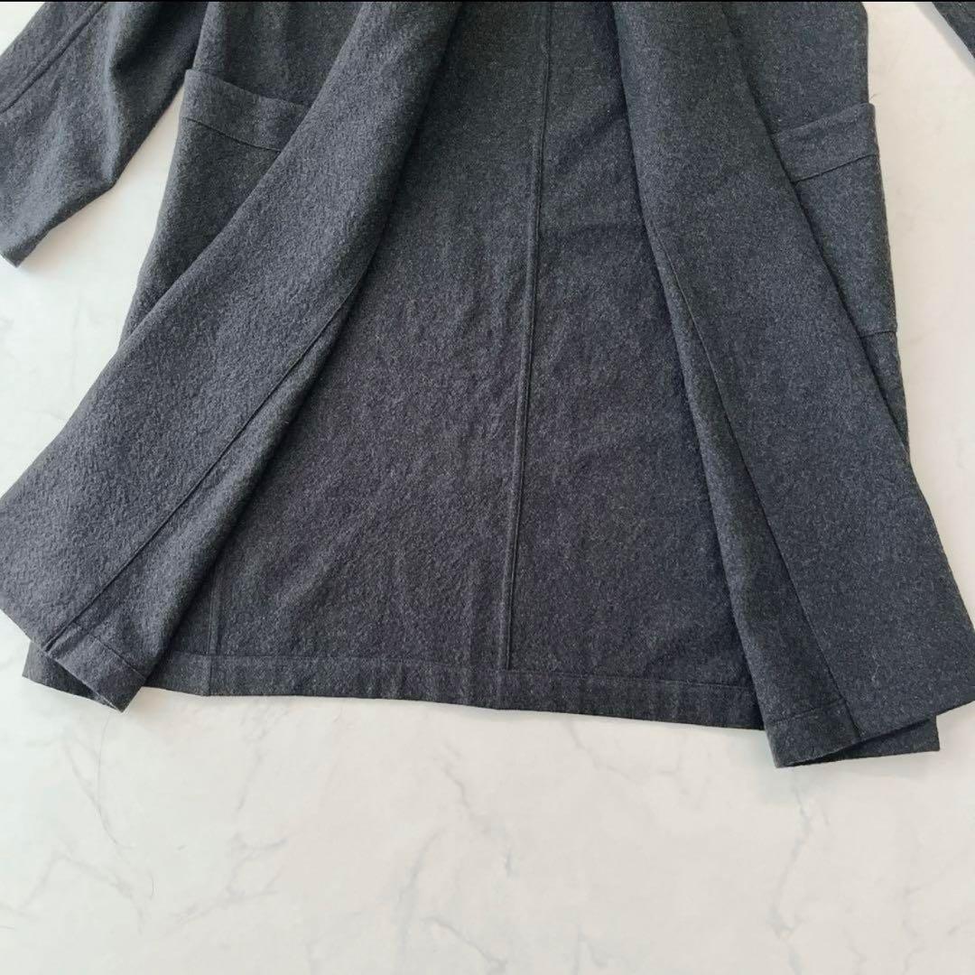 ARTS&SCIENCE ダークグレー チェスターコート