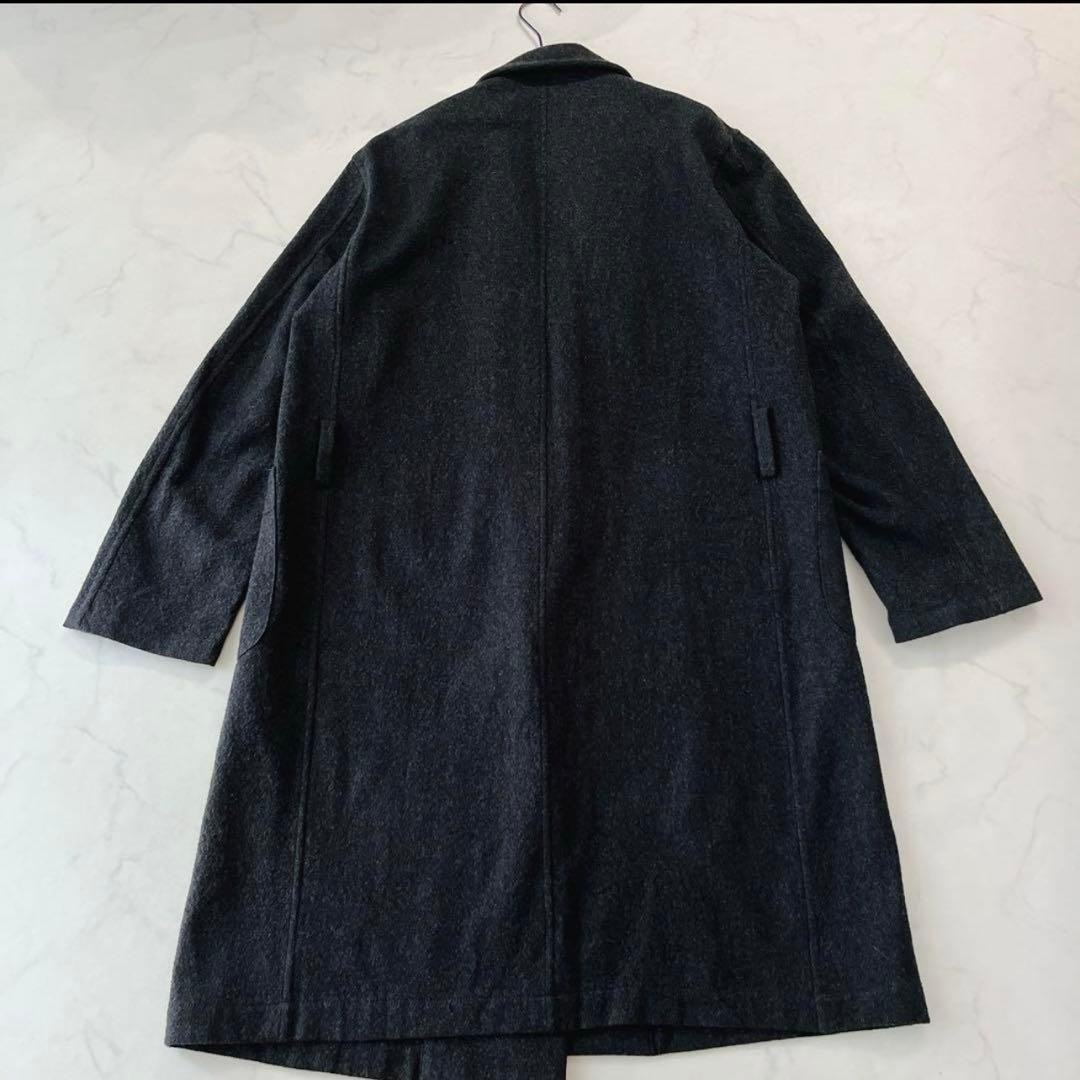 ARTS&SCIENCE ダークグレー チェスターコート