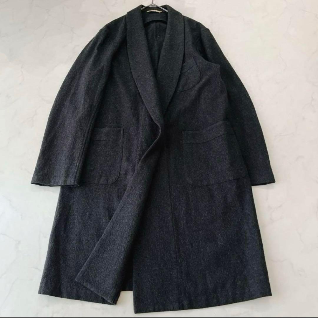 ARTS&SCIENCE ダークグレー チェスターコート