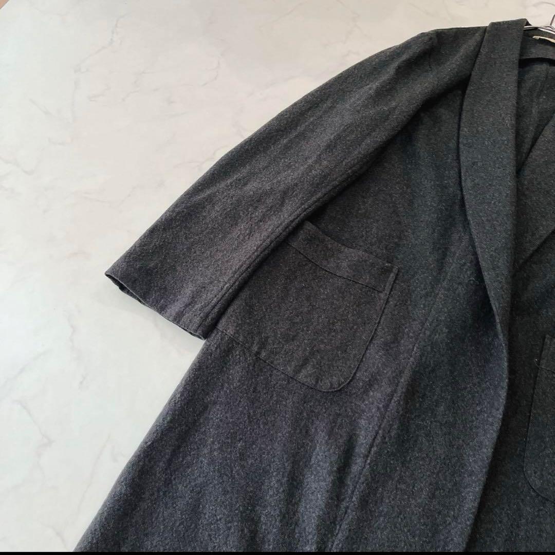 ARTS&SCIENCE ダークグレー チェスターコート