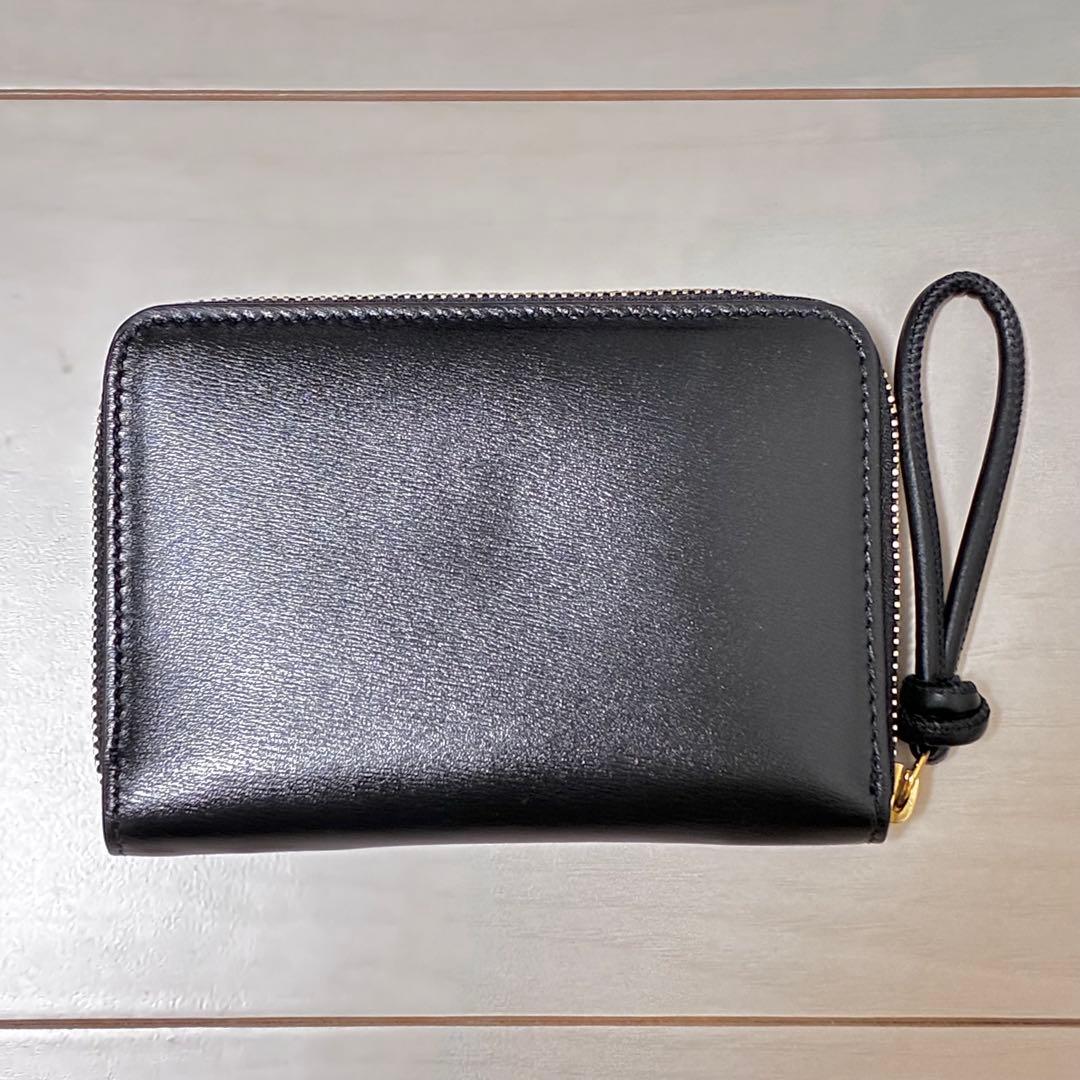 JIL SANDER ジルサンダー 二つ折り 財布 ウォレット ブラック
