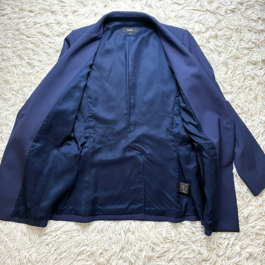 美品✨Theory ETIENNETTE B 1Bテーラード ジャケット 紺 M