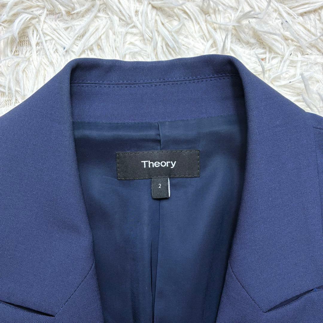 美品✨Theory ETIENNETTE B 1Bテーラード ジャケット 紺 M