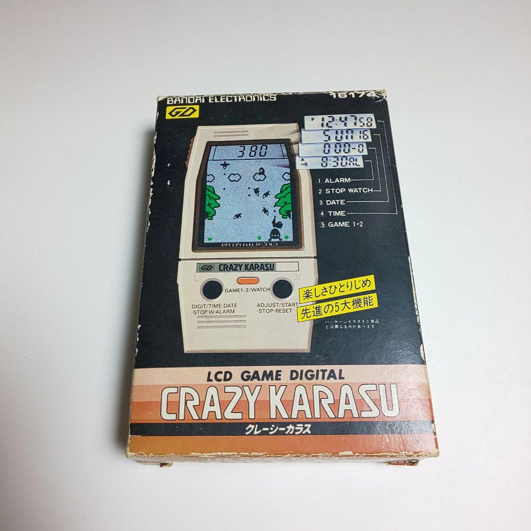L*O様 ★ バンダイ クレイジーカラス ゲーム 本体 美品 状態良好