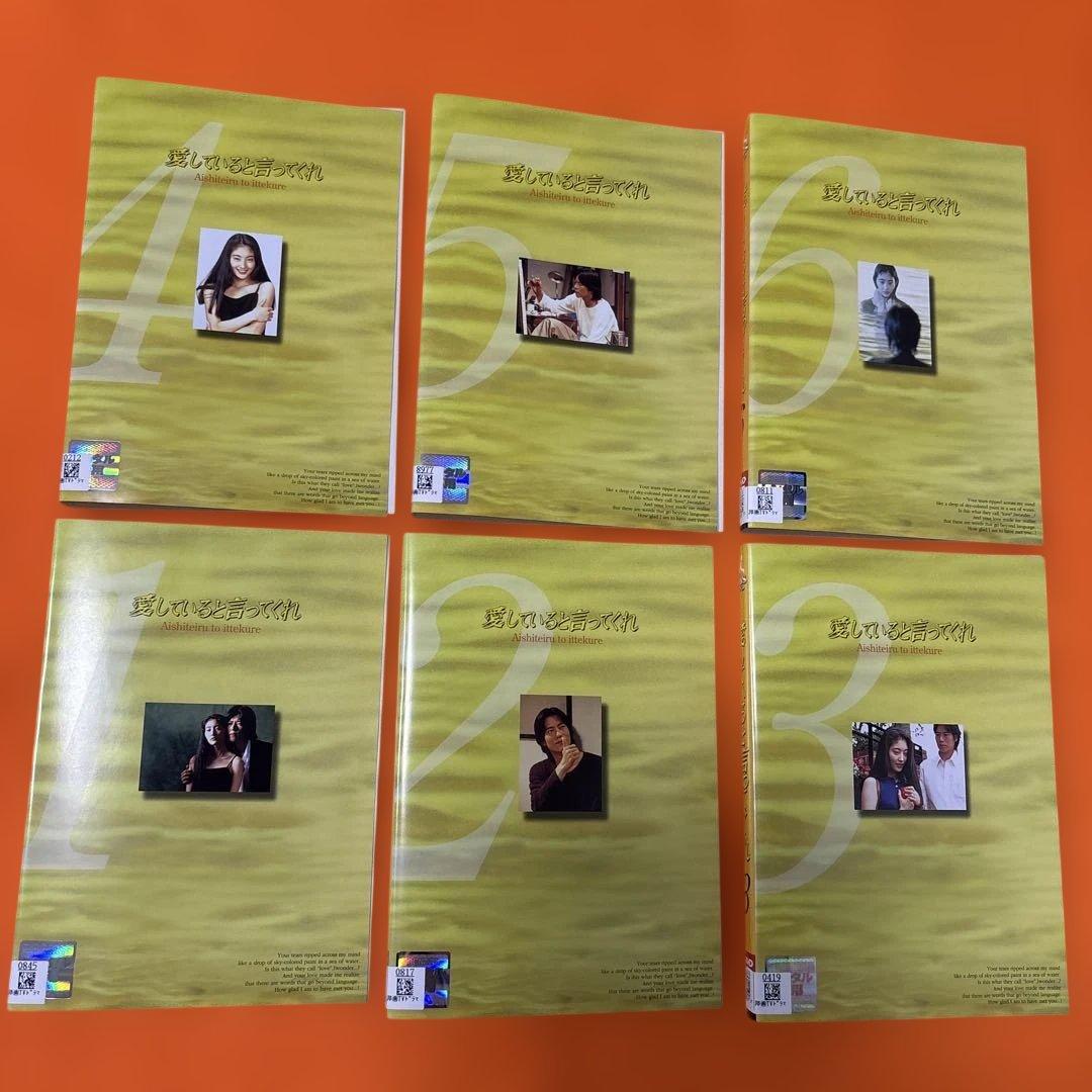 【新品同様】　愛していると言ってくれ　 DVD 全巻セット　豊川悦司　常盤貴子