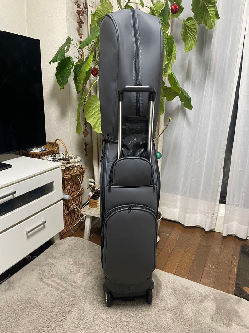 ケルアさん専用　キャスター付きトロリーゴルフバック