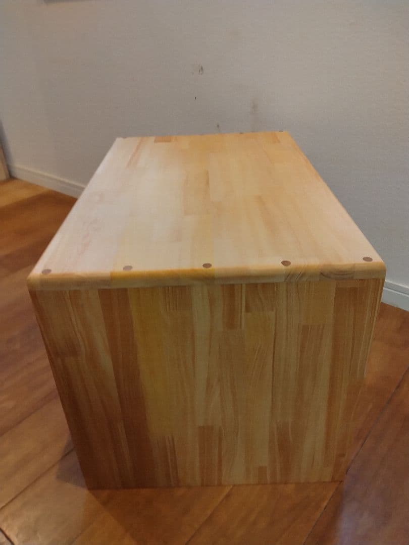 木製　ハンドメイド　オーダー　コの字　スツール　ベンチ　サイドテーブル　シェルフ