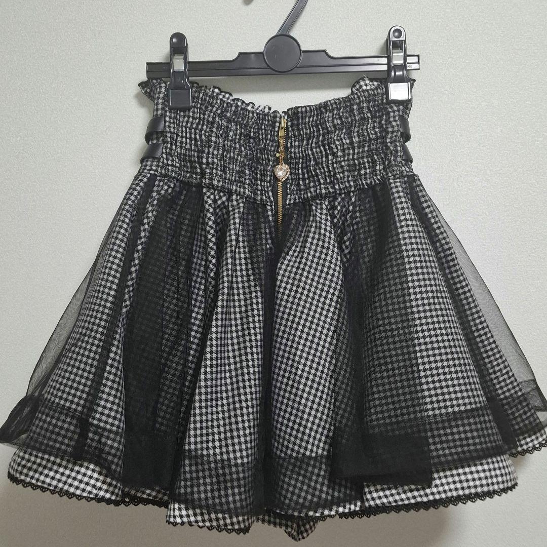 LIZLISA レースアップコルセットライクスカパン リズリサ スカート