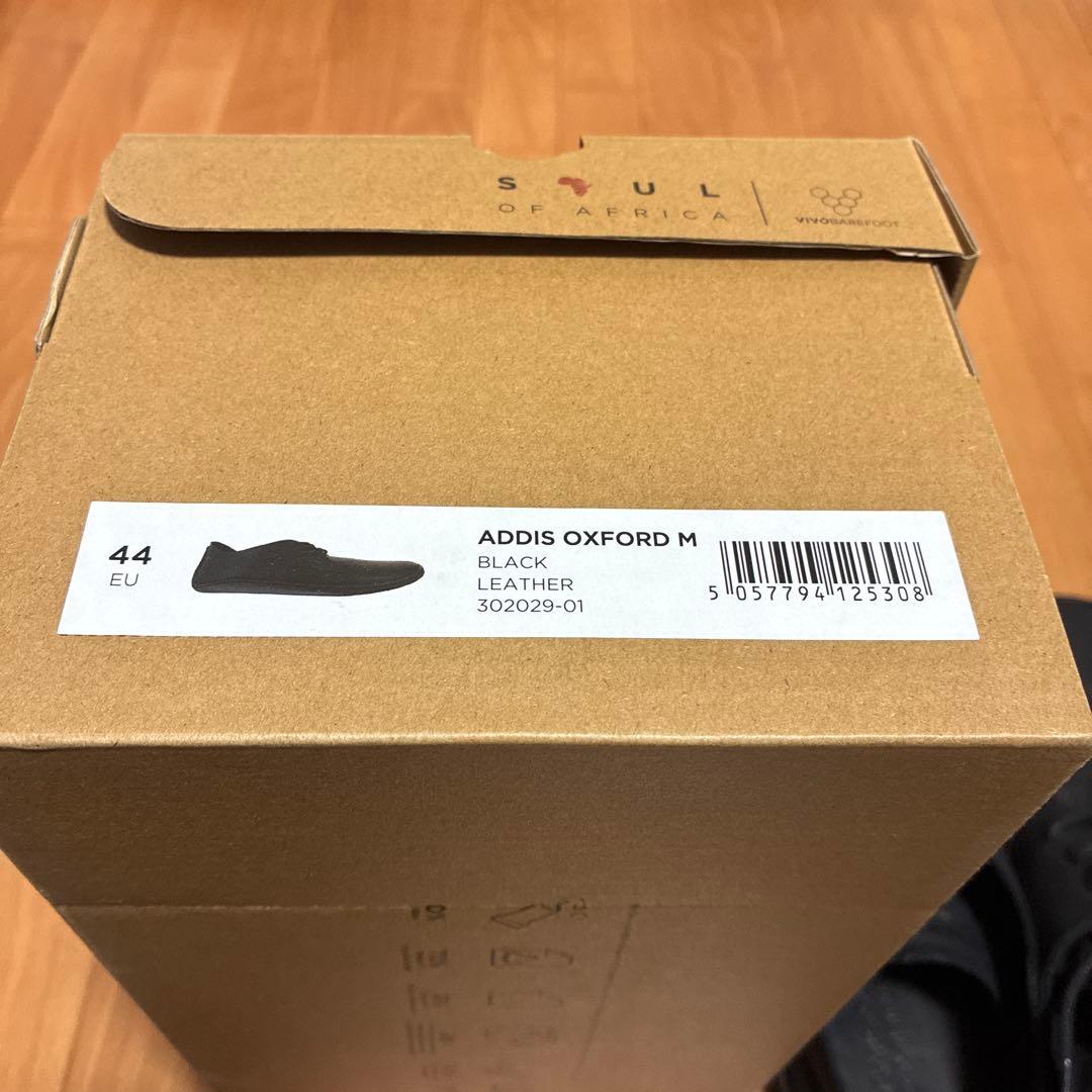 靴 VivoBarefoot ADDIS OXFORD M 44