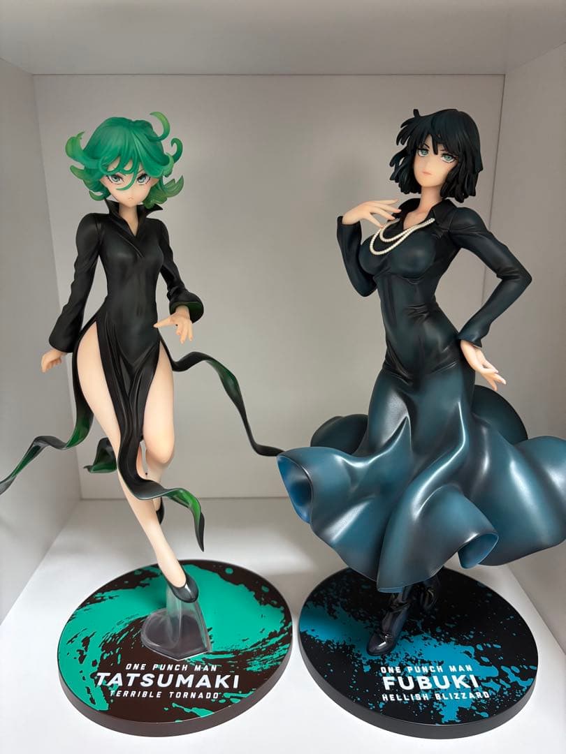 ワンパンマン 戦慄のタツマキ 地獄のフブキ フィギュア　あみあみ×amakuni