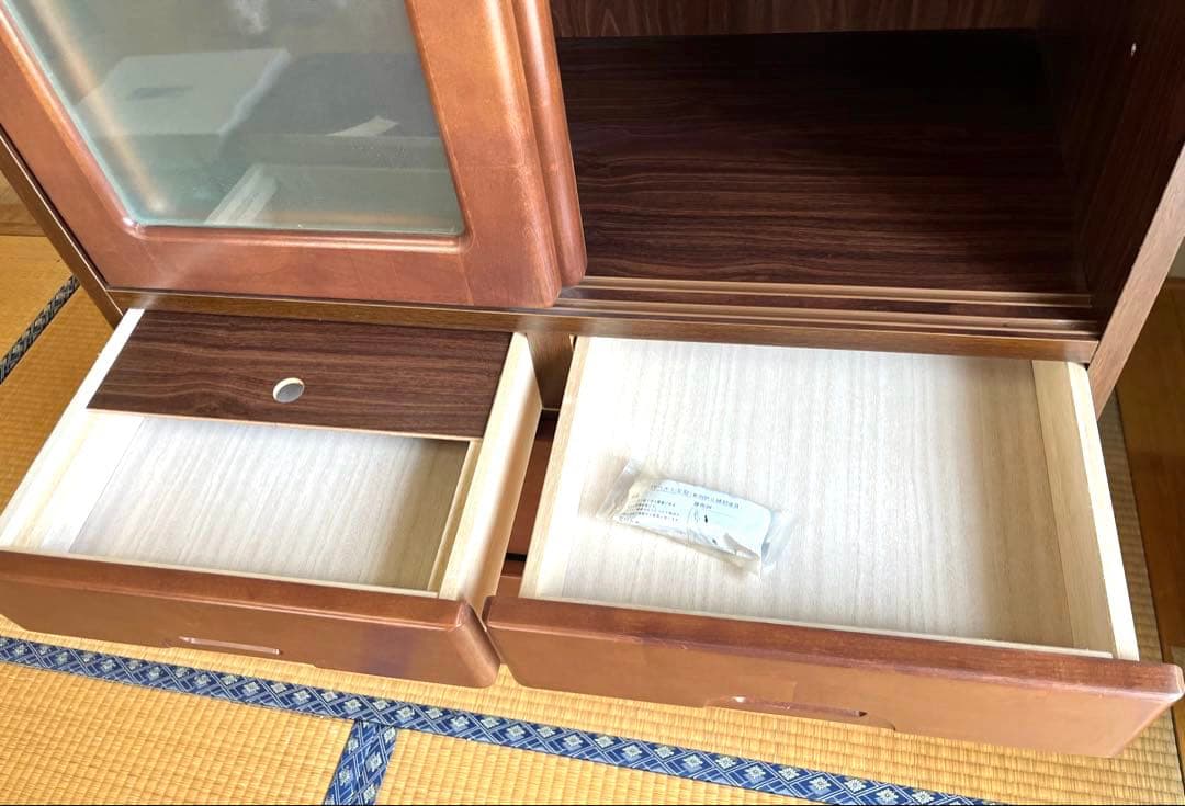 ノダ工芸　キャビネット　食器棚　幅80×高160 ⭐︎10月中旬廃棄予定⭐︎