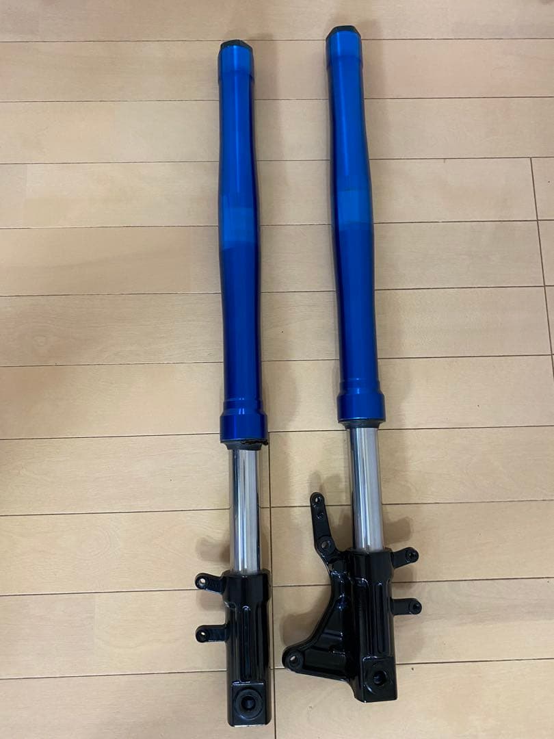 モンキー125 パールグリッターブルーアルミ フロントフォーク jb02