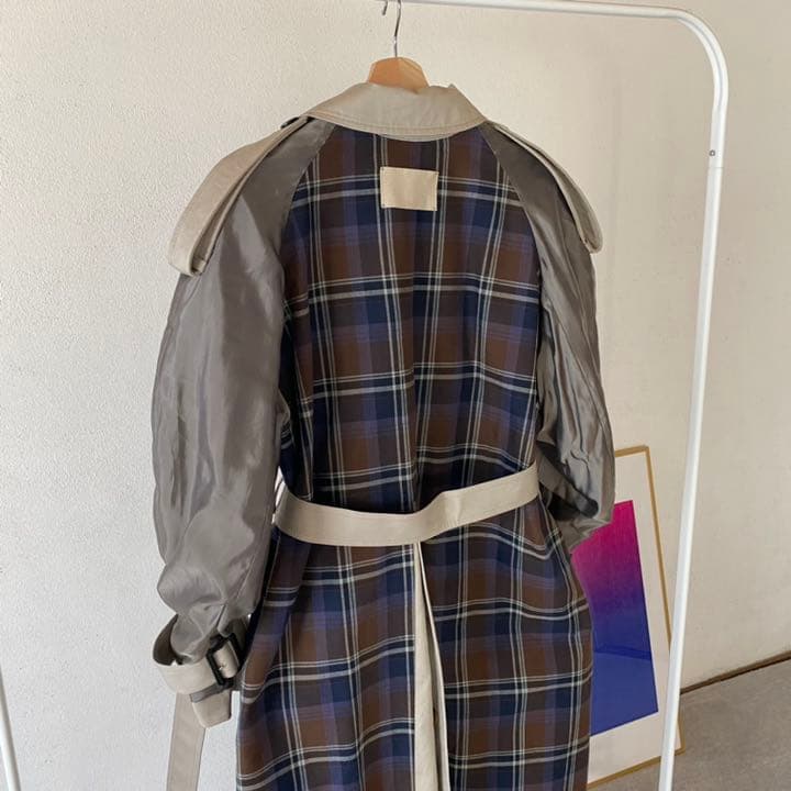 IRENE 美品！リバーシブルトレンチコート