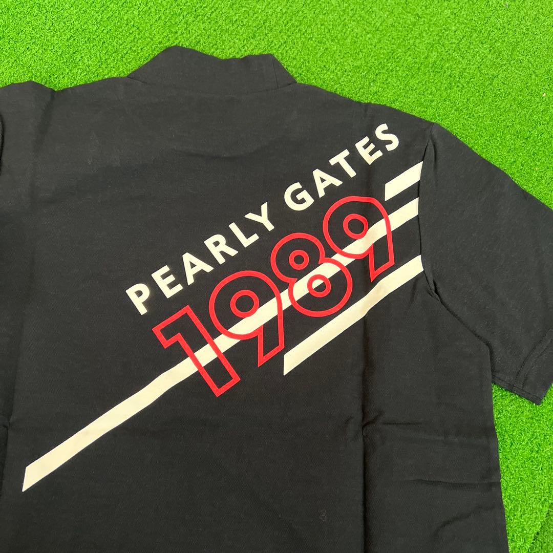 パーリーゲイツ　ドライモックネックシャツ　サイズ4