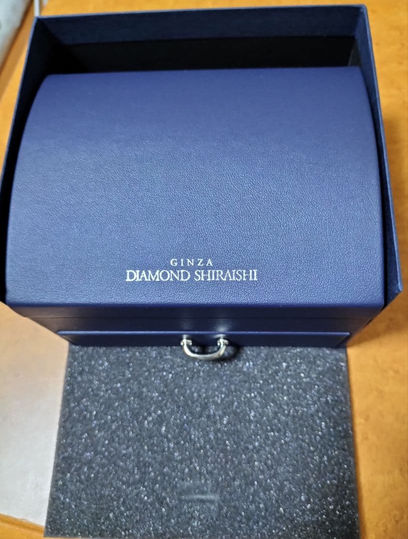 銀座ダイヤモンドシライシ　天然一粒ダイヤモンドネックレス 0.282ct