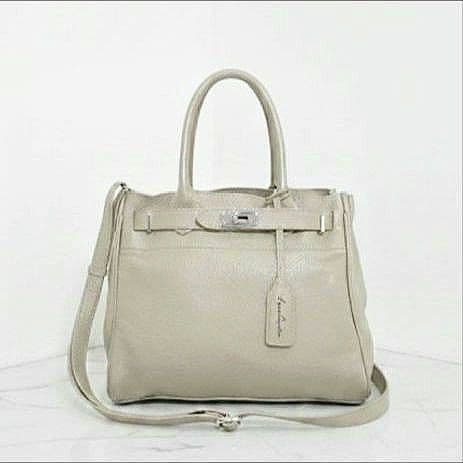 ✨未使用級✨Anne Coquine　クロア付き 2way レザートートバッグ