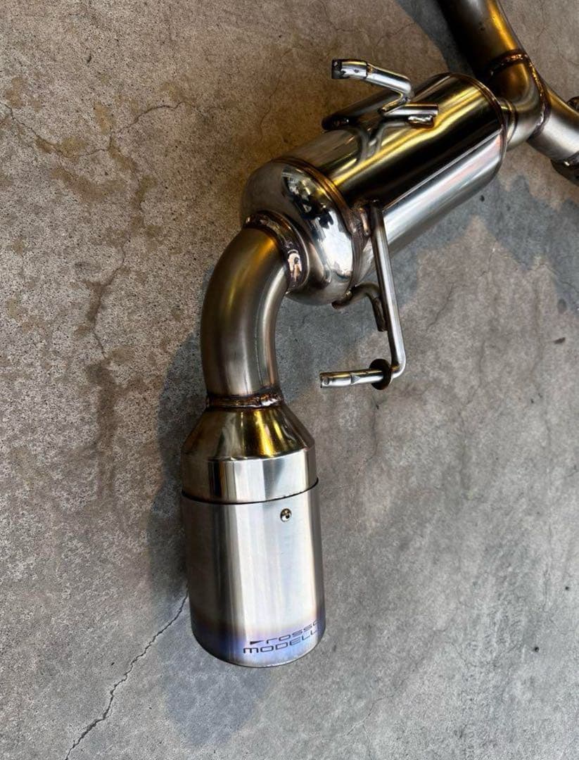 ロッソモデロ Zeek Ti マフラー 中間ストレート zn6