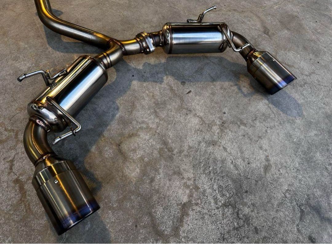 ロッソモデロ Zeek Ti マフラー 中間ストレート zn6