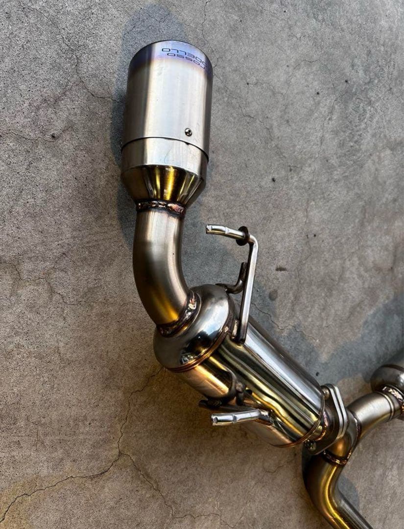 ロッソモデロ Zeek Ti マフラー 中間ストレート zn6