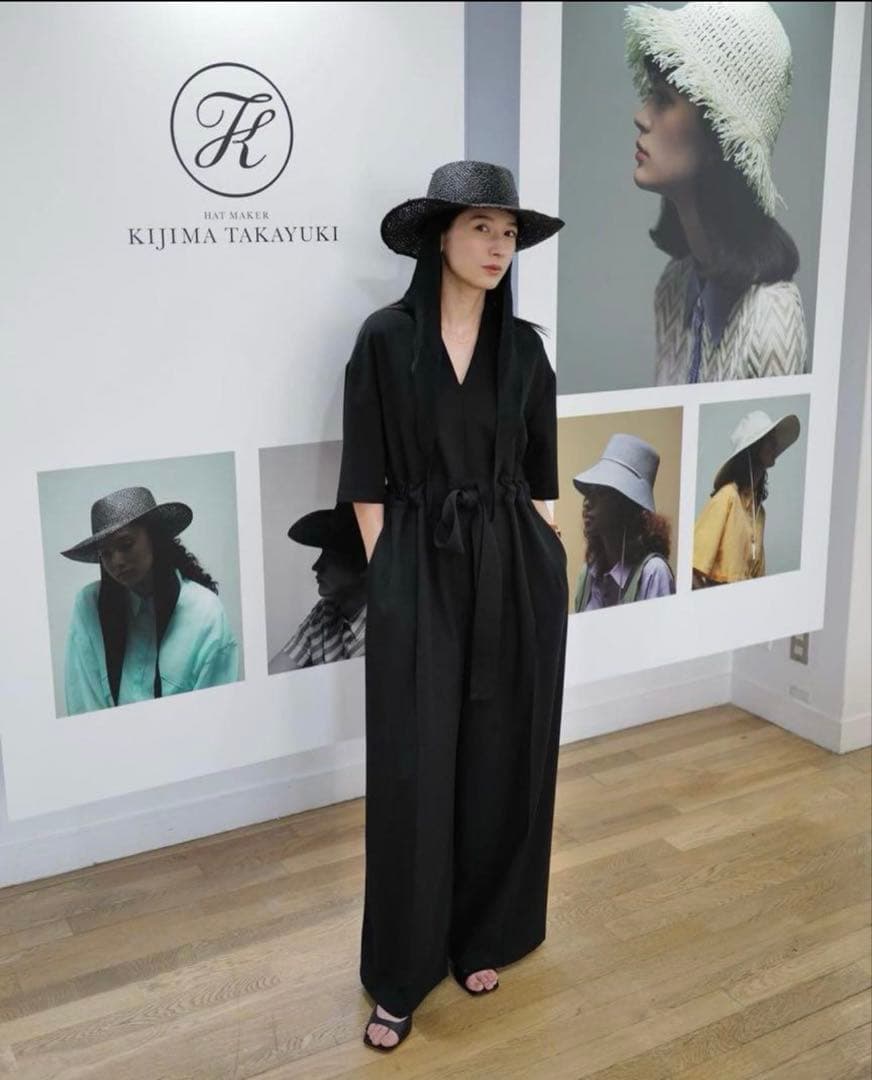 サロペット・オーバーオール・オールインワン CLANE STAND COLLAR LOOSE ALL IN ONE