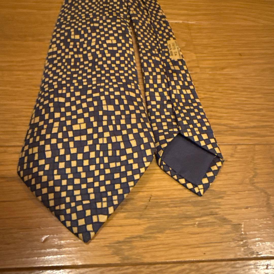 HERMES ネクタイ＆ポケットチーフ