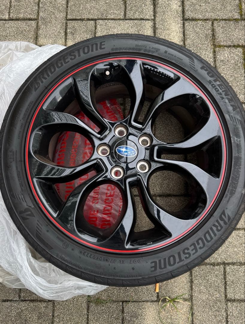 スバル純正(ENKEI)オプション 18インチ PCD114.3ｍｍ 4本セット