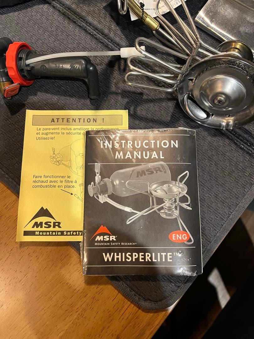 新品　未使用　MSR　ウイスパーライト