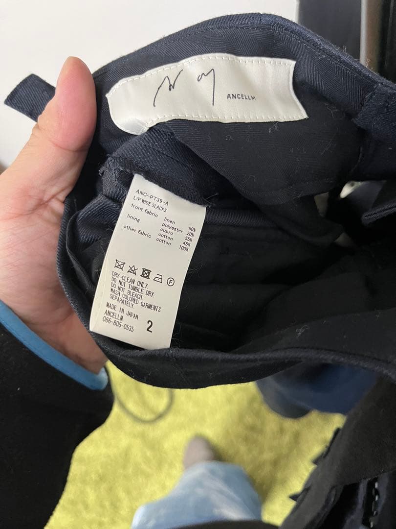 【アンセルム】ANCELLM JACKET SLACKS セットアップ 貴重