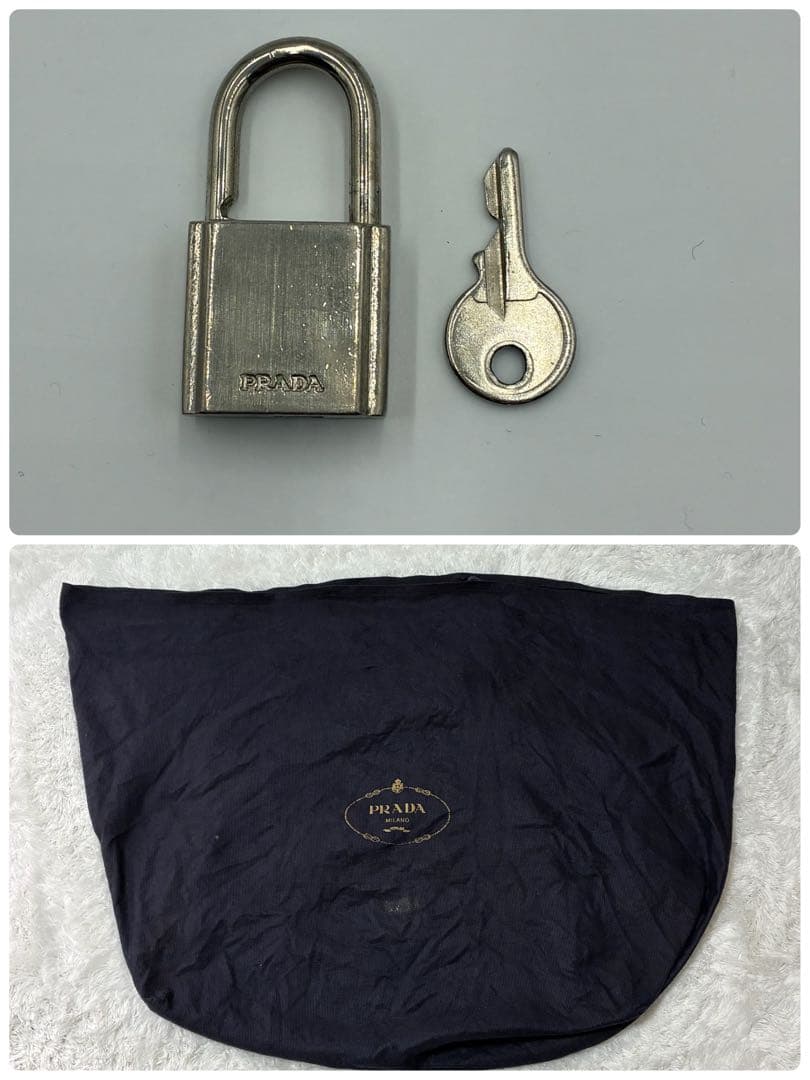 PRADA プラダ　ボストンバック　2way ナイロン　三角ロゴ