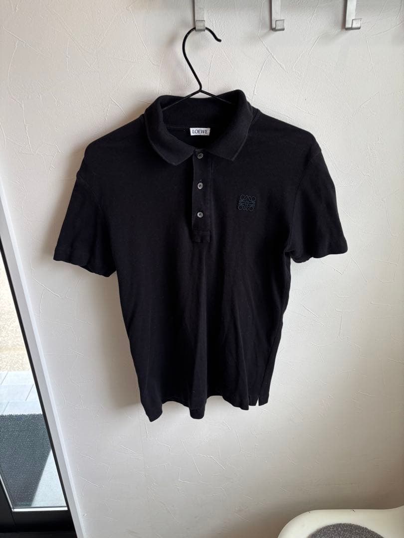LOEWE ブラック ポロシャツ