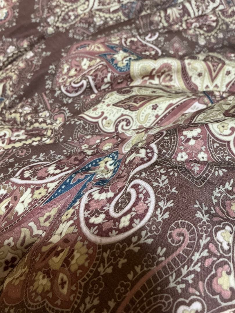 西川ブラウン羽毛掛け布団 150×210cm