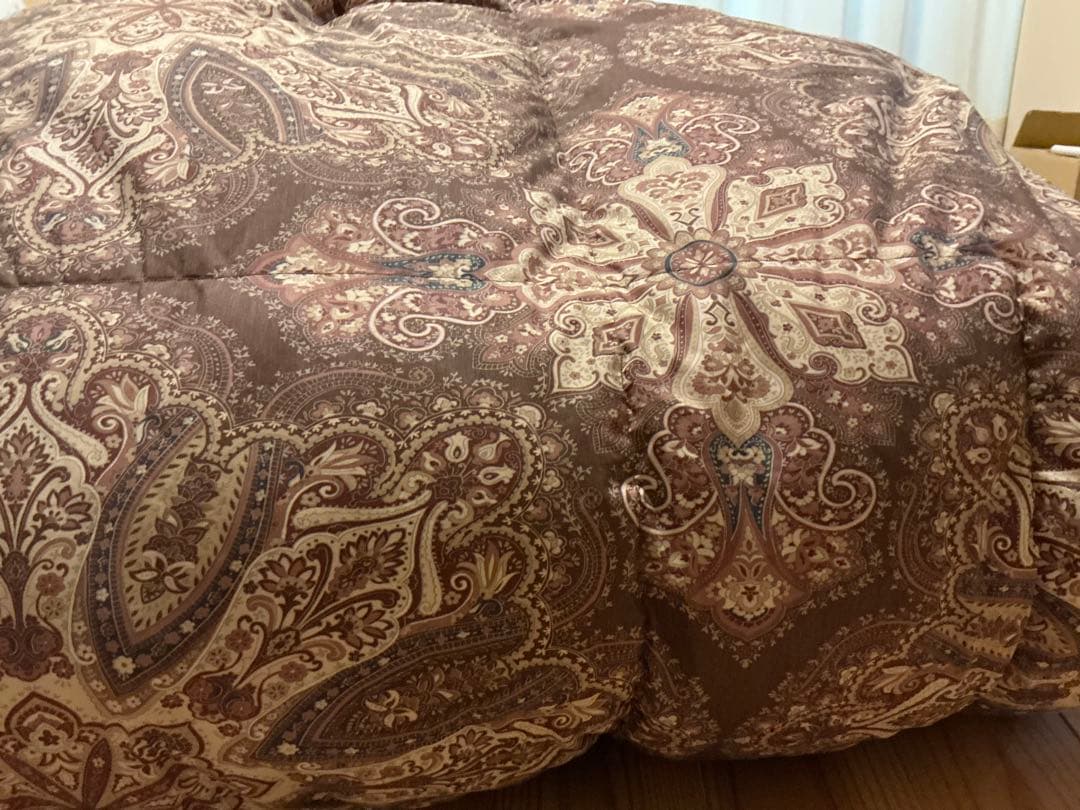 西川ブラウン羽毛掛け布団 150×210cm