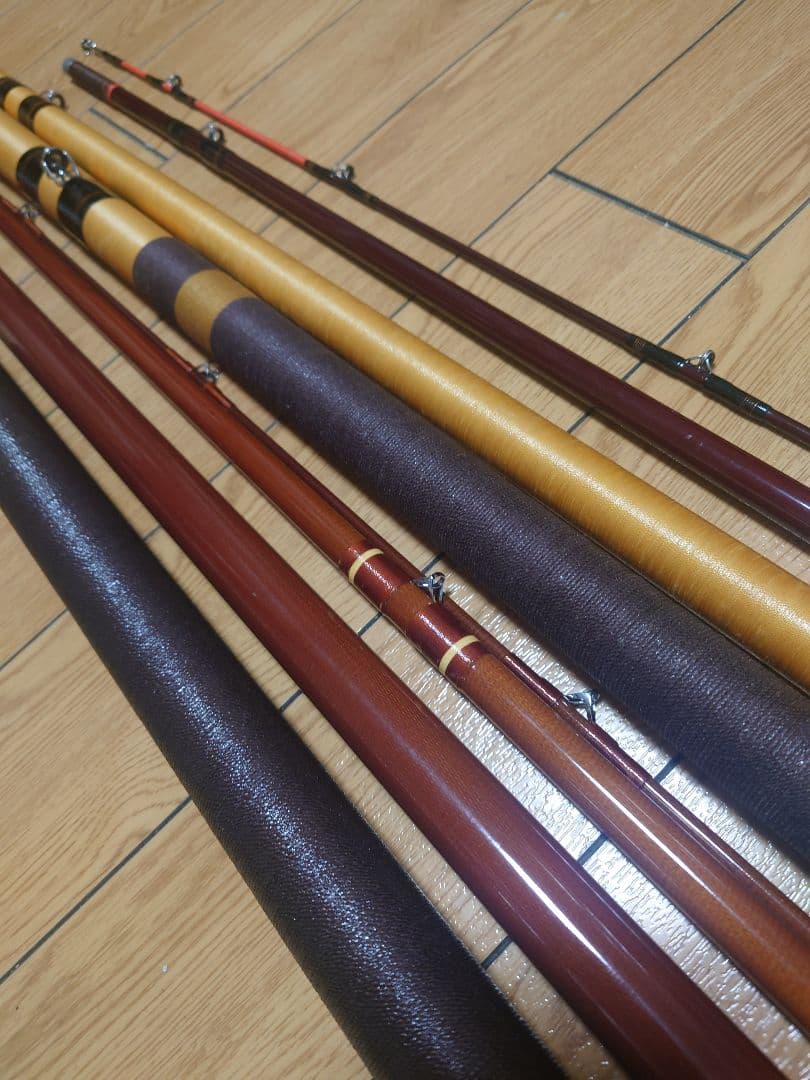 NFT グラス製 石鯛竿 ２セット