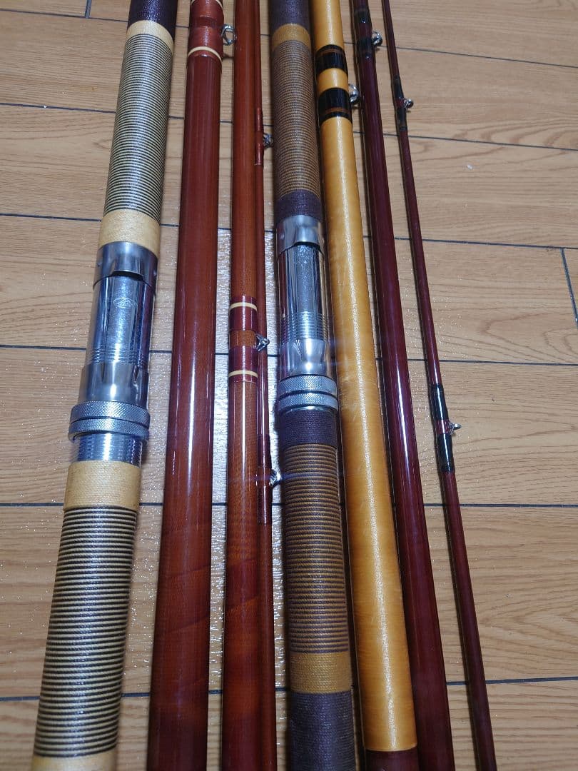 NFT グラス製 石鯛竿 ２セット