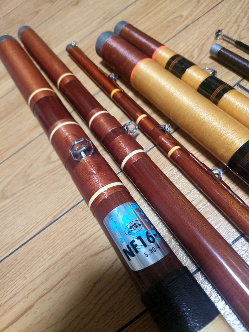 NFT グラス製 石鯛竿 ２セット