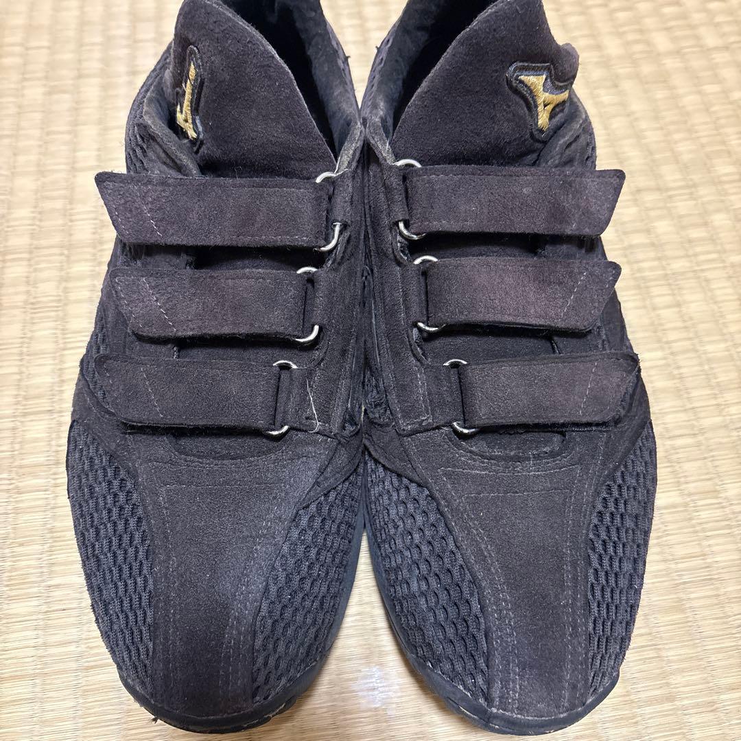 藤岡水産さん専用！ミズノプロオーダー　ブラックシューズ