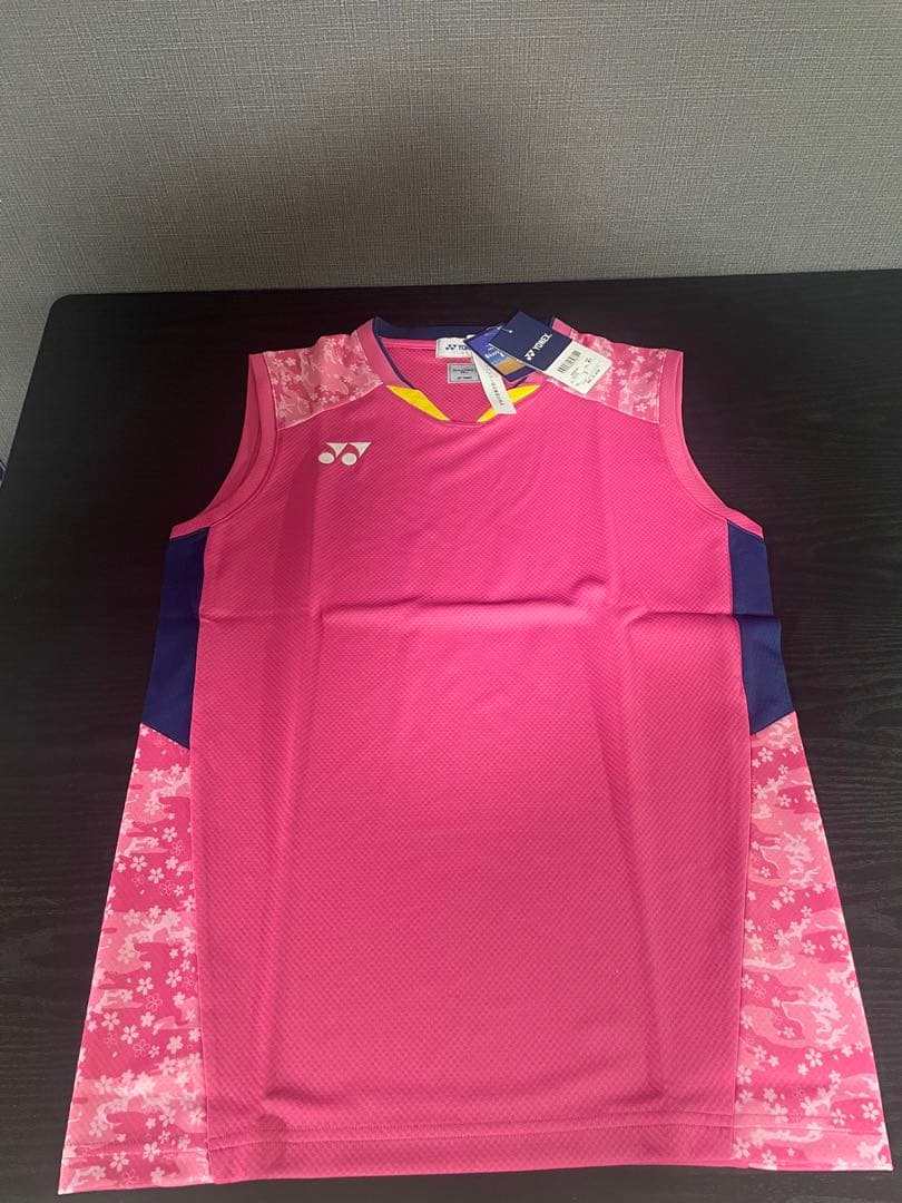 桃田賢斗モデル　限定YONEX バドミントンウェア S ピンク