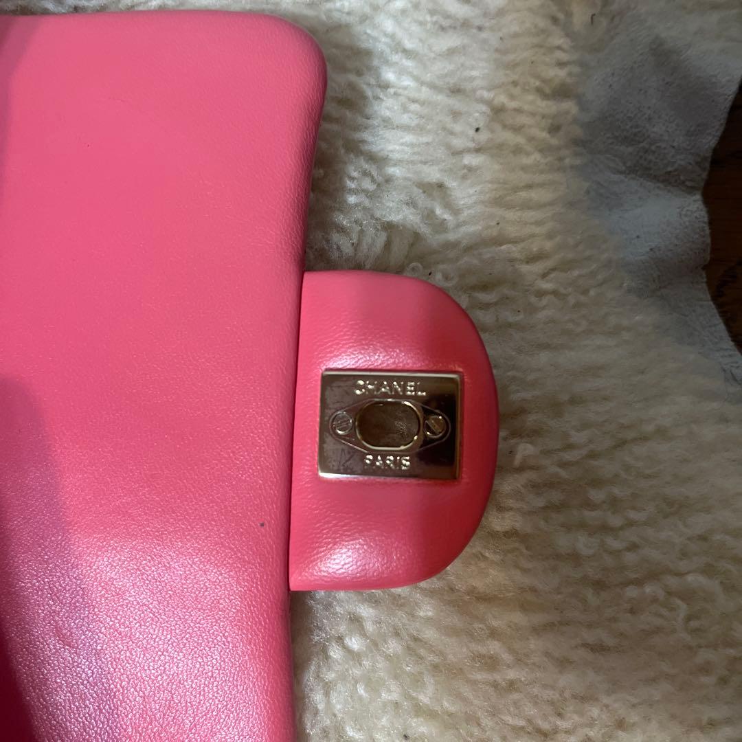 chanel ミニマトラッセ　ピンク　ショルダーバッグ