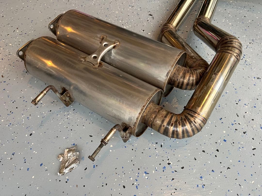 E46 M3 ワンオフマフラー