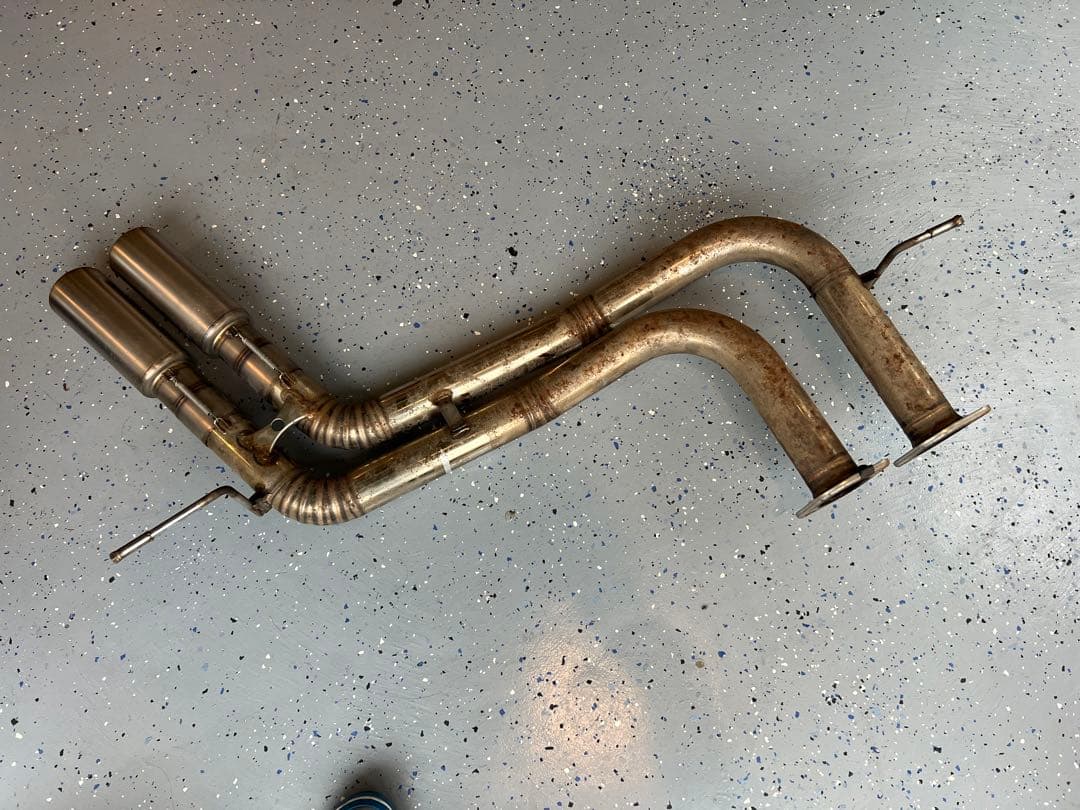 E46 M3 ワンオフマフラー