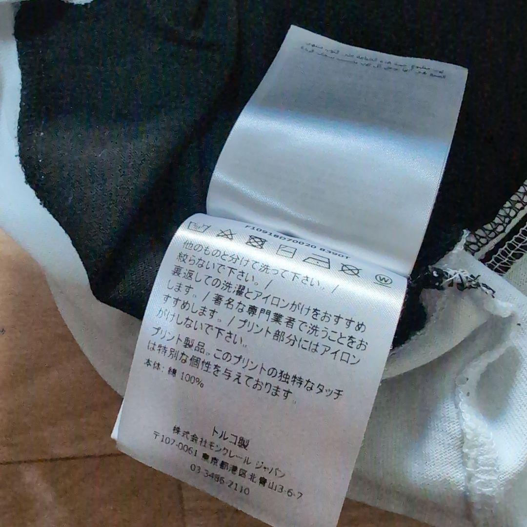 専用ページ モンクレール　長袖Tシャツ MONCLER 黒 白