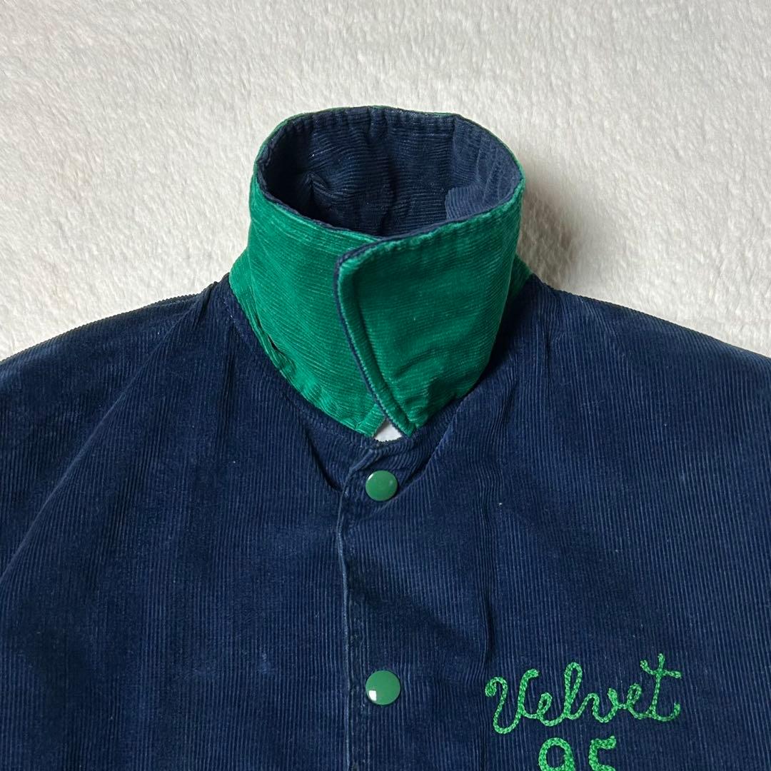 希少‼️ 90's USA製 襟付きコーデュロイスタジャン アワードジャケット