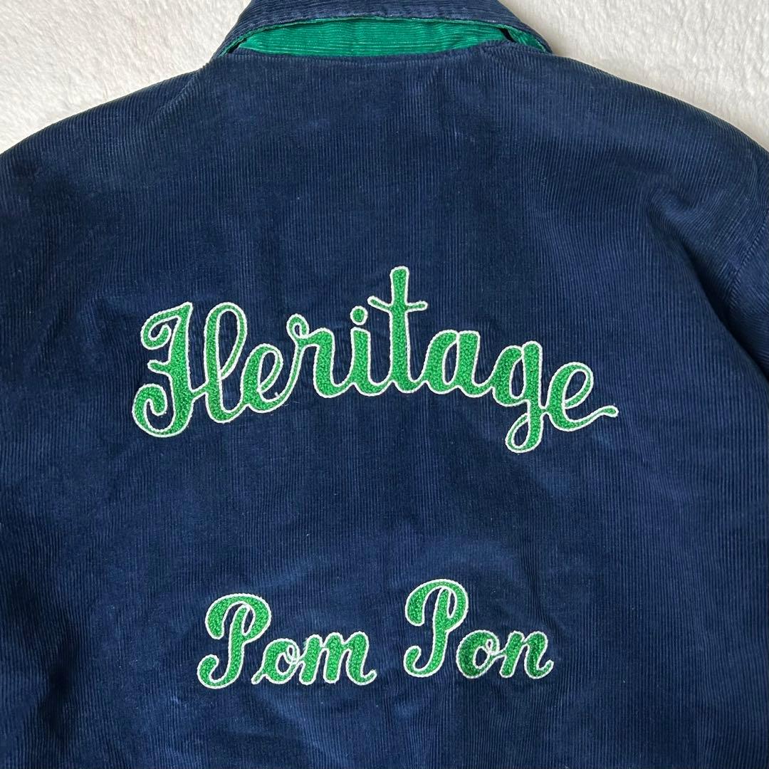 希少‼️ 90's USA製 襟付きコーデュロイスタジャン アワードジャケット