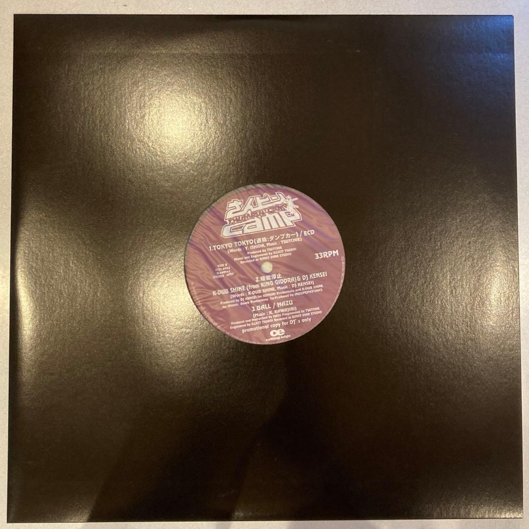 プロモオンリー「さんピンCAMP」インスト盤 12インチ レコード アナログ