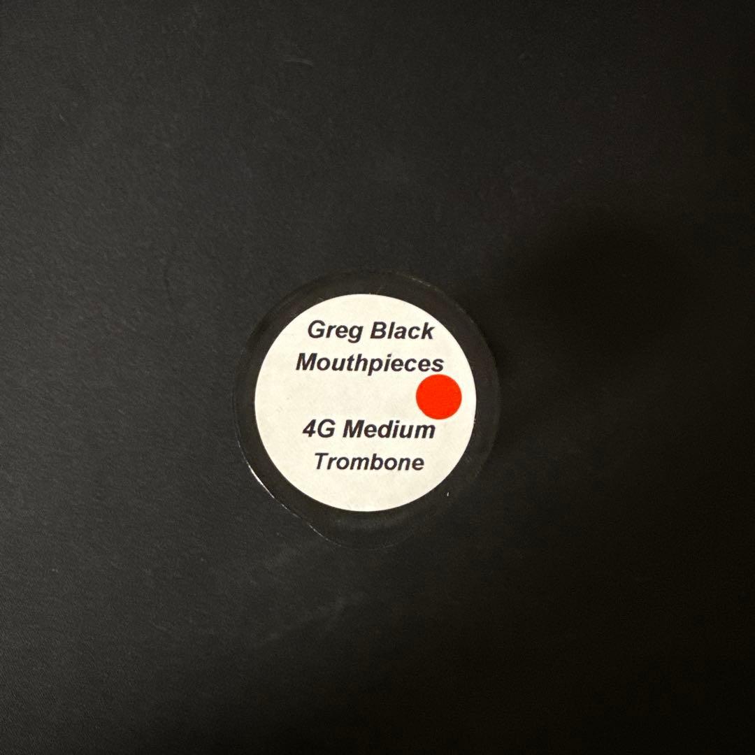 Greg Black Standard 4G Mediumトロンボーン