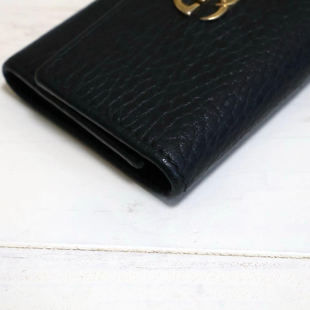 GUCCI グッチ GGマーモント レザー 6連 キーケース 鍵入れ