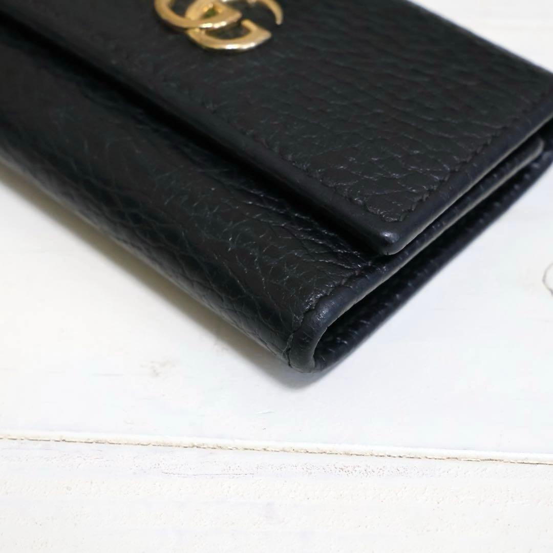 GUCCI グッチ GGマーモント レザー 6連 キーケース 鍵入れ