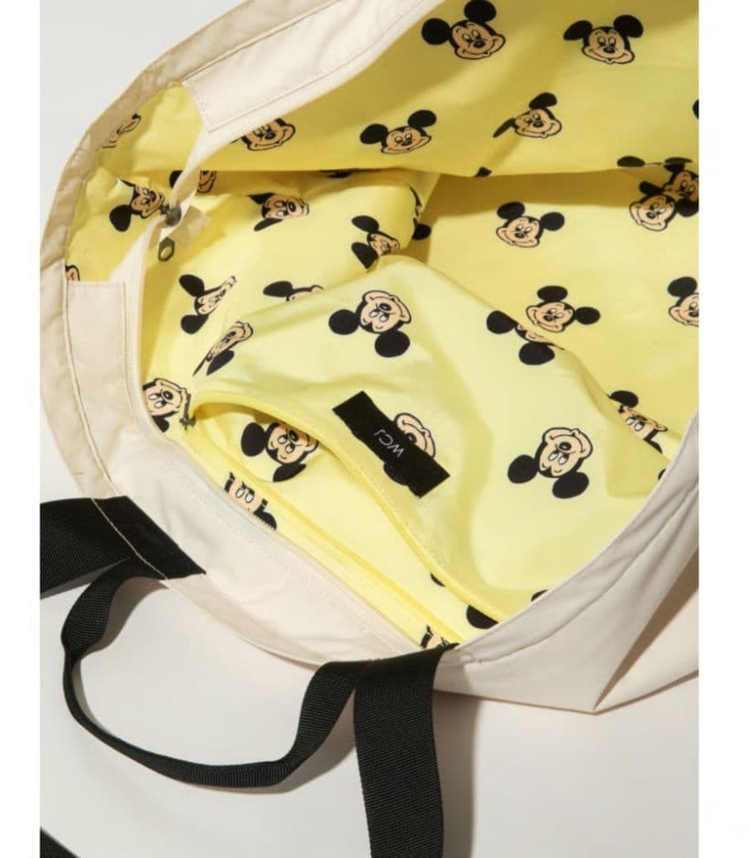 新品未使用　WCJ 撥水 Disneyトートバッグ　ホフホワイト