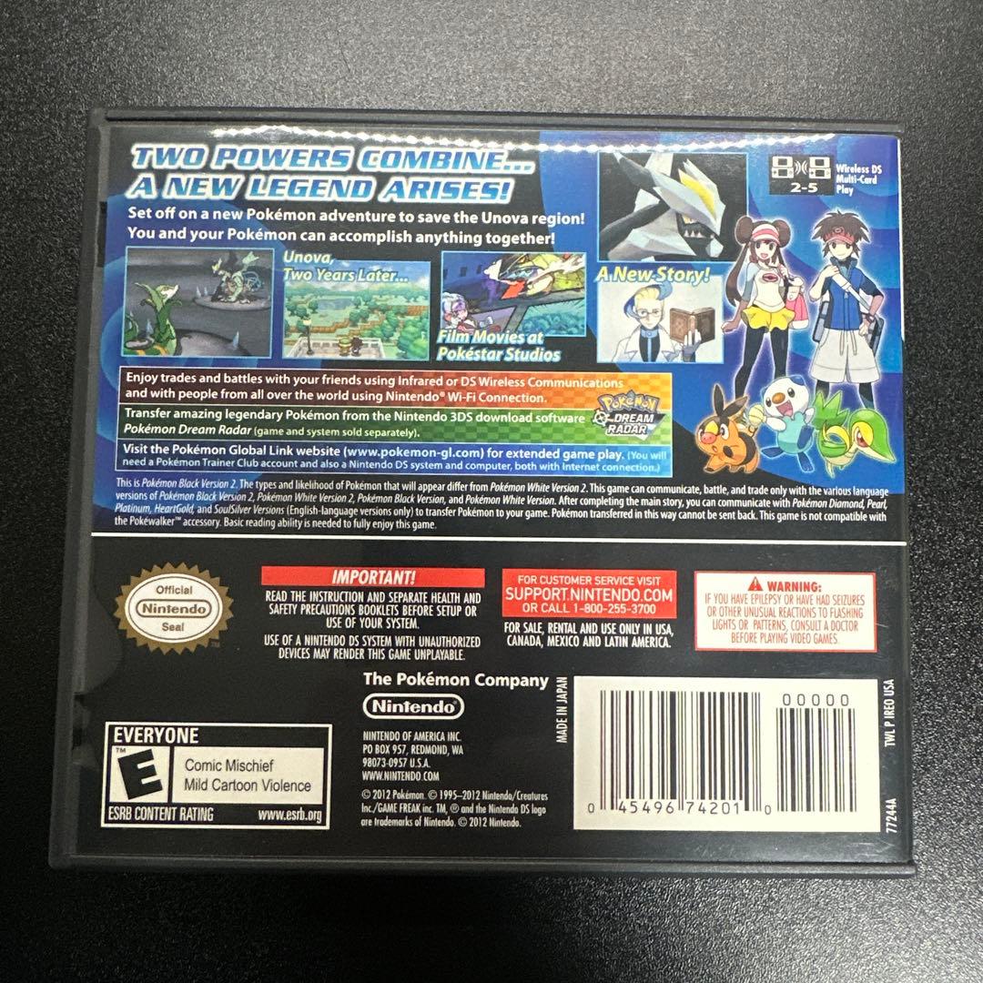 ポケットモンスターブラック2 北米版